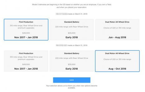 Tesla відклала постачання Model 3