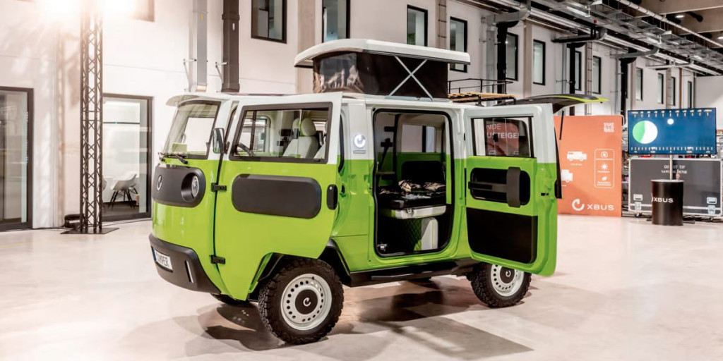Німецький електрофургон Xbus перетворили на кемпер