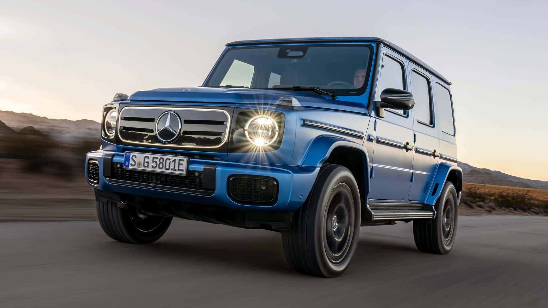 Представлено електричний Mercedes-Benz G-Class: 587 сил та віртуальні блокування