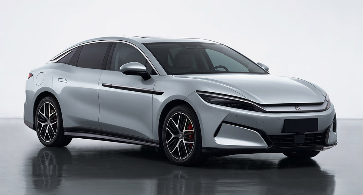 Седан BYD Han стане суперпотужним електромобілем