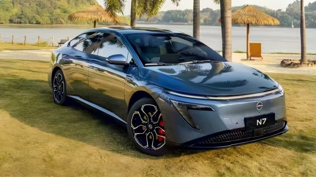 Продаж електричного бізнес-седана Nissan N7 розпочнеться з двох задньопривідних версій