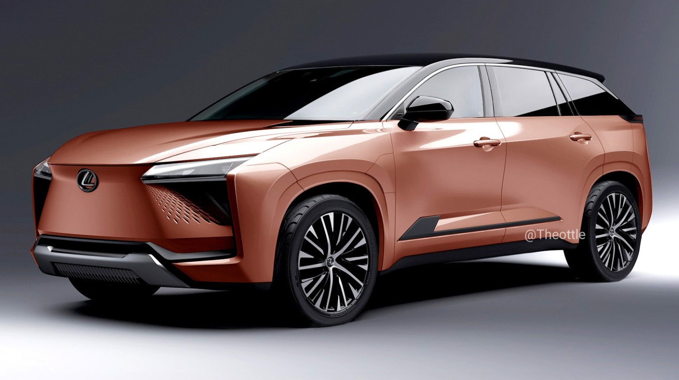 Lexus готує великий електричний кросовер із трьома рядами сидінь