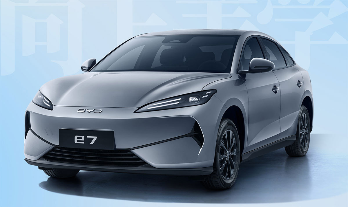 Далекобійний електроседан BYD e7 оцінили у менш ніж 14 тисяч доларів