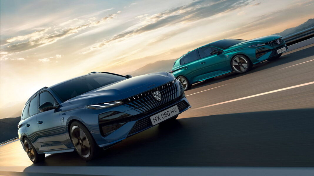 Peugeot оновив універсал та хетчбек e-308