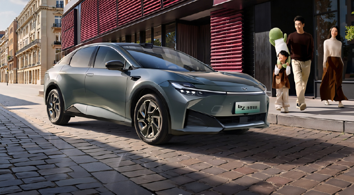 Електроседан Toyota bZ3 отримав лідар і великий екран