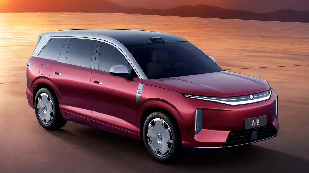 Конкурент Zeekr 9X від BYD: перші офіційні фото