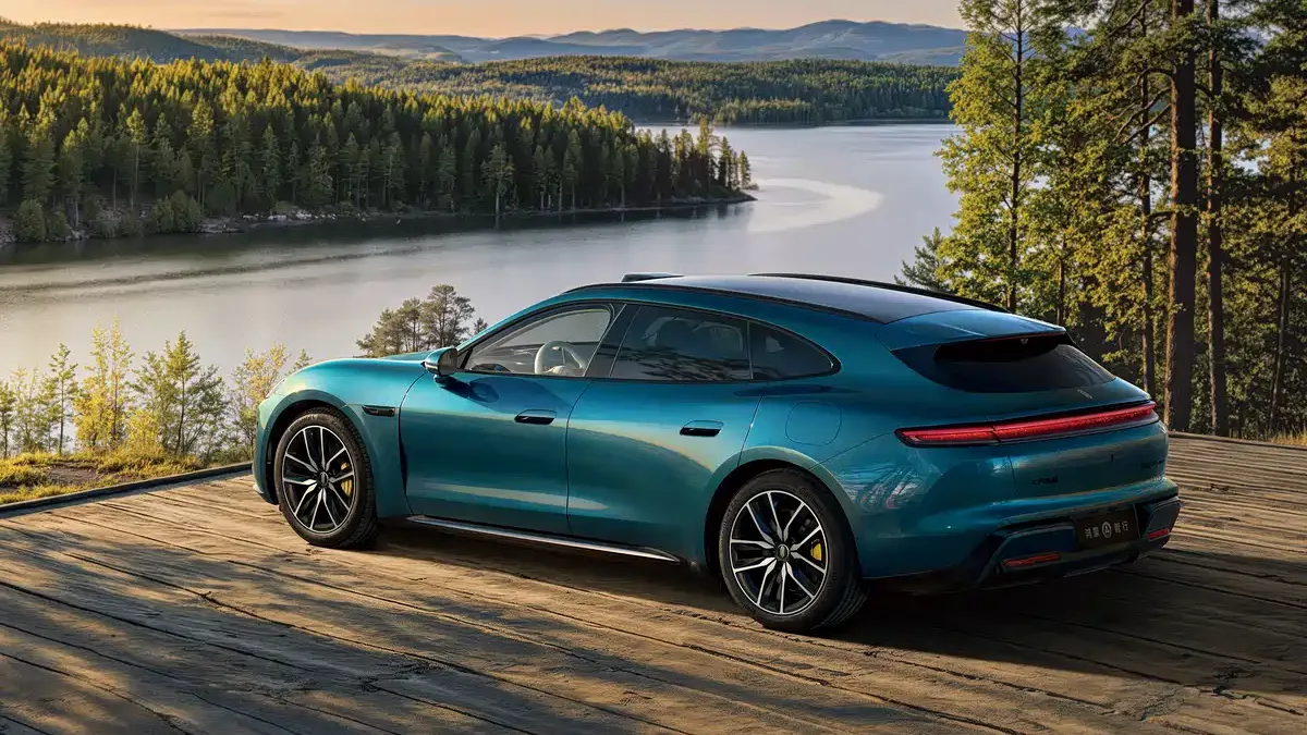 Huawei та SAIC показали свій перший універсал у стилі Porsche Taycan