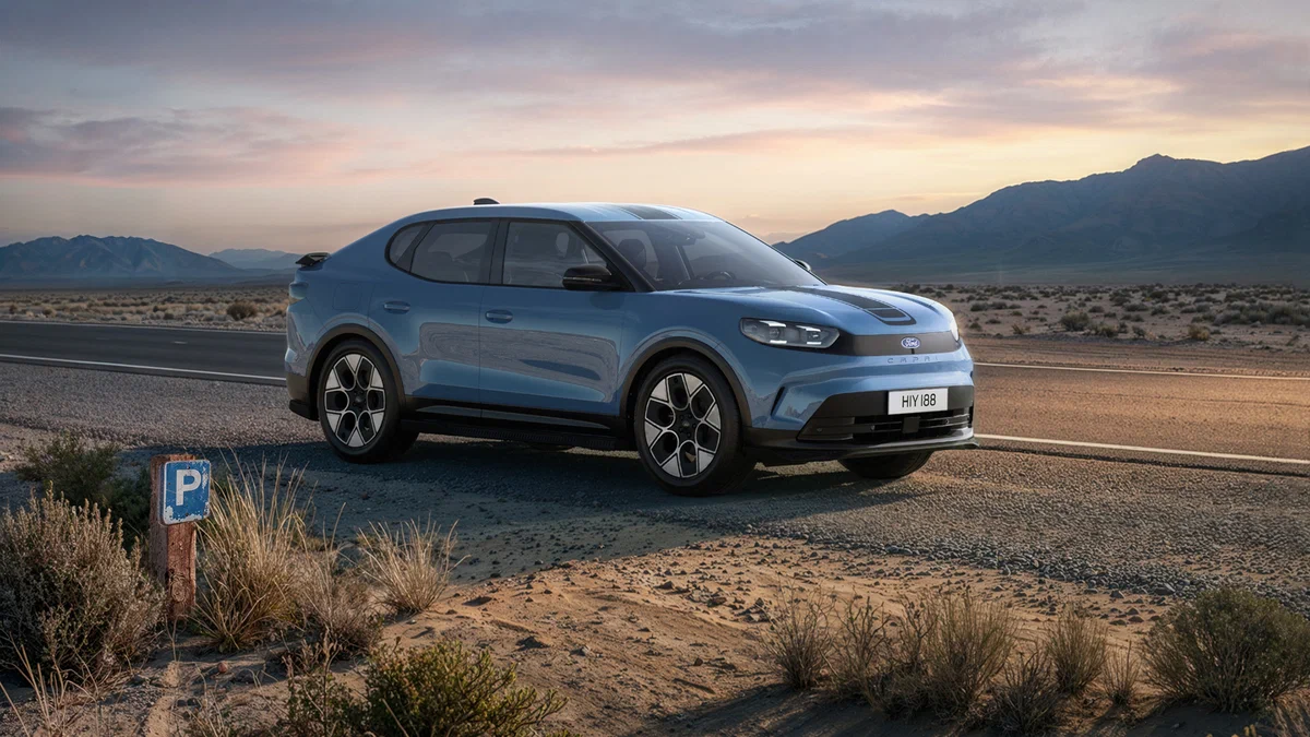 Оновилося крос-купе Ford Capri: потужніший мотор і збільшений запас ходу