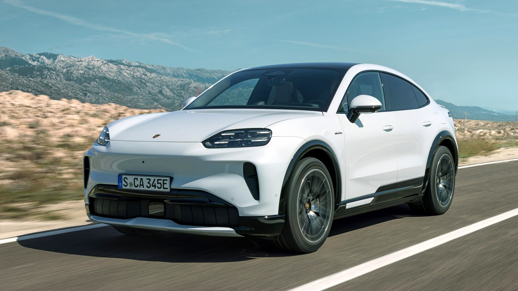 Porsche представила купеподібний Porsche Cayenne Coupe Electric