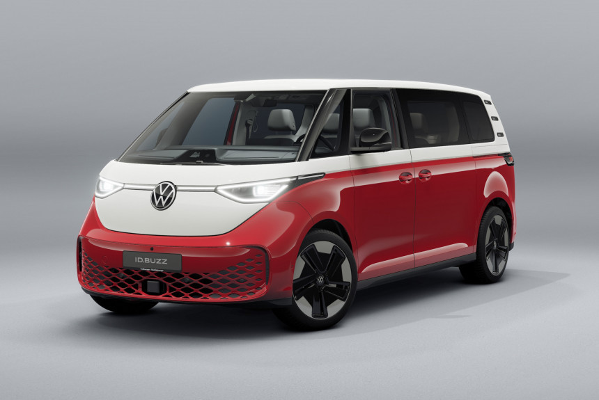 Volkswagen оновив електричний мінівен ID. Buzz