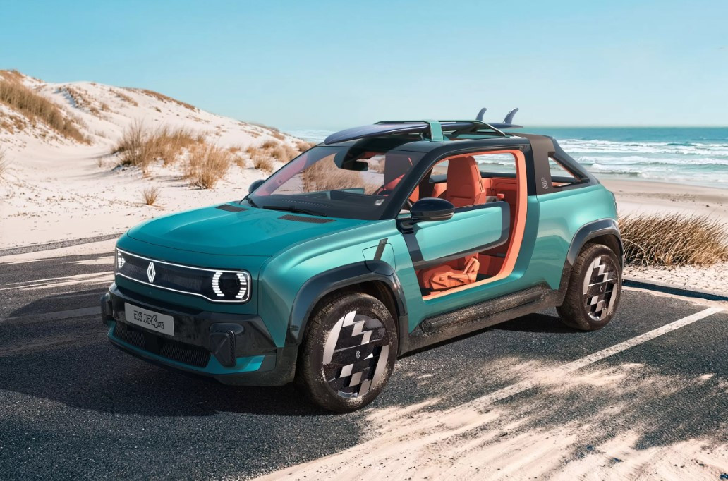 Renault показала пляжний JP4x4 на базі електричного Renault 4