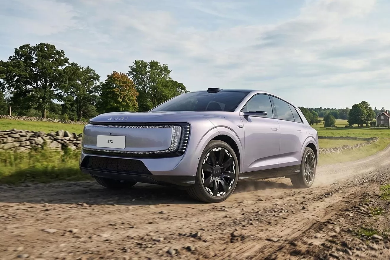 AUDI E7X виходить на ринок: без чотирьох кілець, але з багатим оснащенням та сучасною технікою
