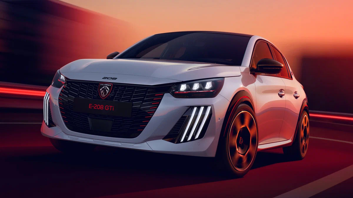 Peugeot показала електричний хот-хетч E-208 GTi