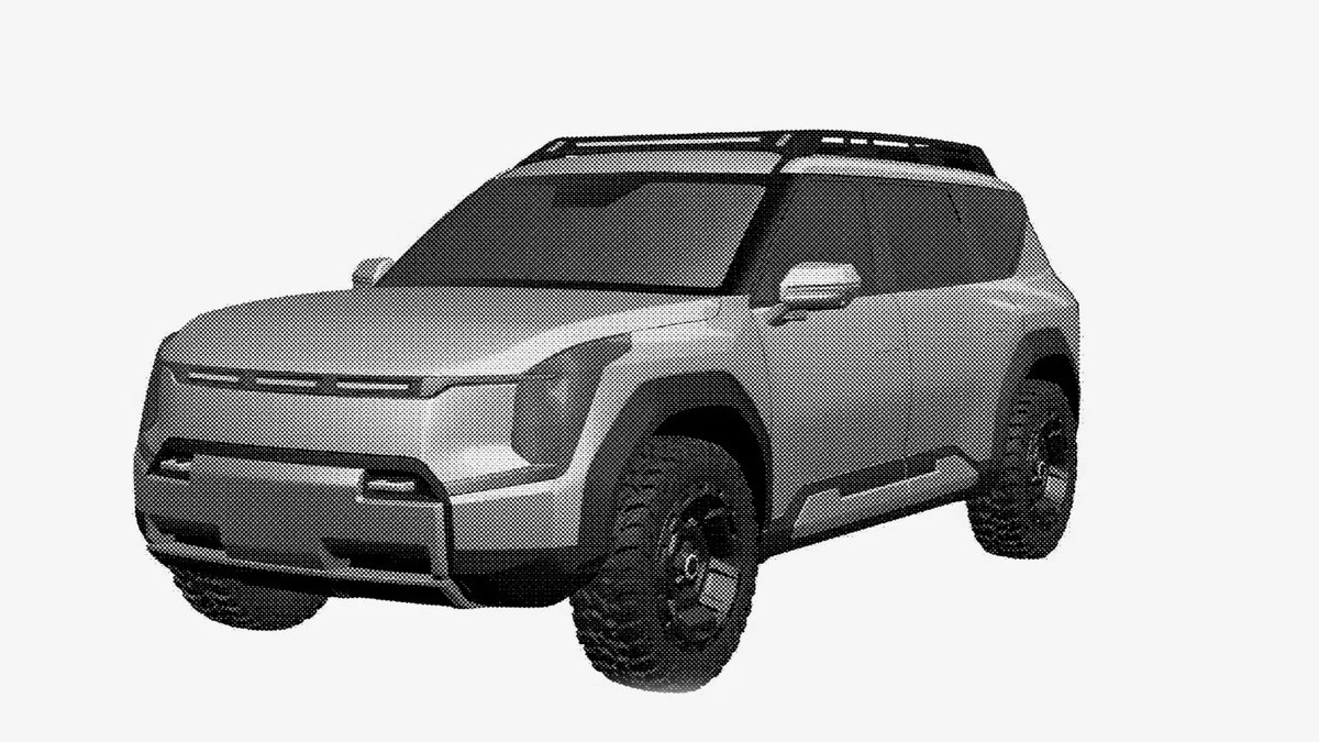Kia запатентувала особливо позашляхову версію великого електрокара EV9