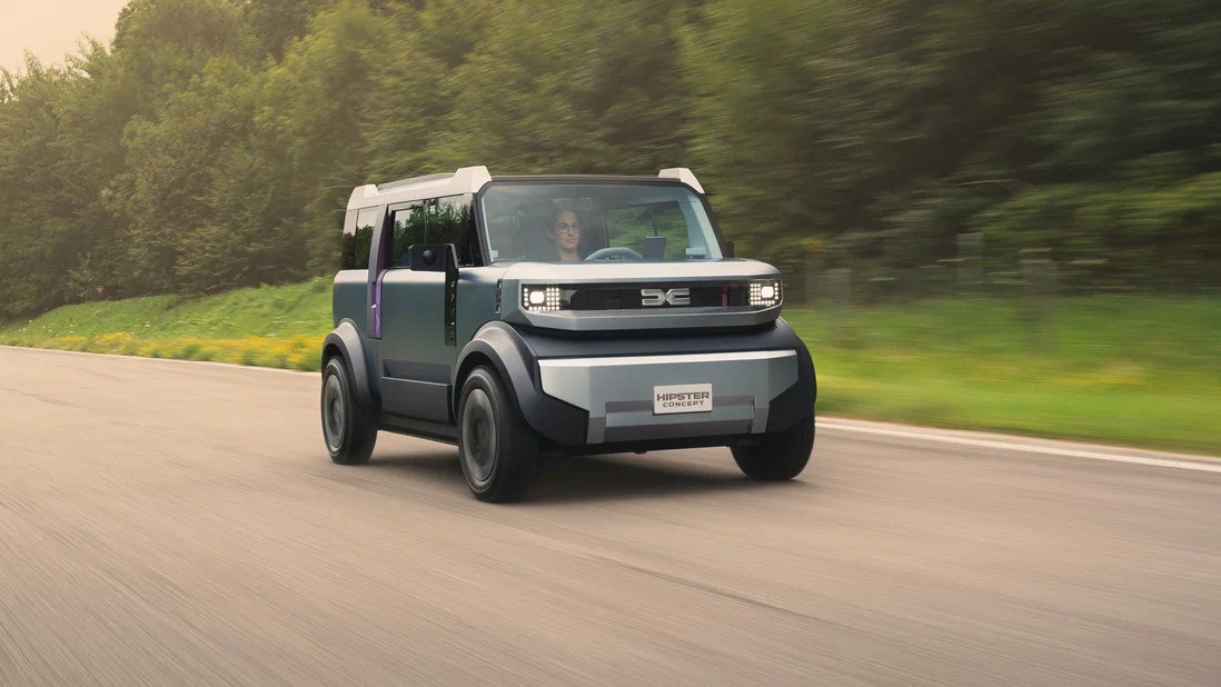 Кумедний концепт Dacia стане ультрадешевим електрокаром