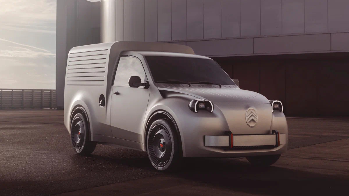 Дизайнери Citroen показали сучасне бачення класичного фургона 2CV