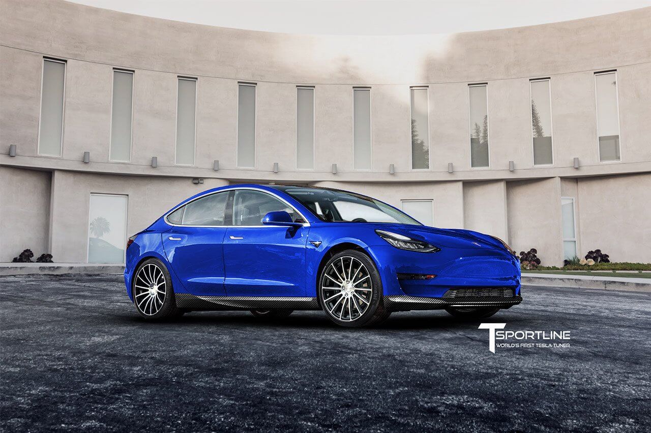 Tesla Model 3: перший тюнінг
