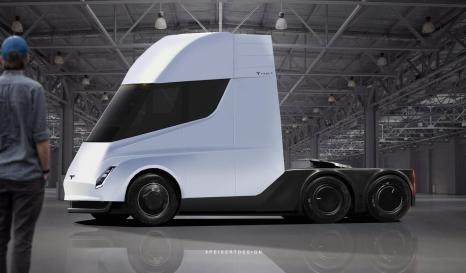 Детальний погляд: рендери електричної вантажівки Tesla